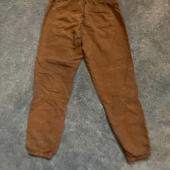 Anthropologie Brown Street Joggers Embroidered Side Detailing XS - Picture 8 of 16